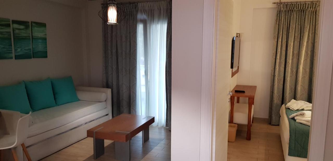 Hatzoudis Luxury Suites Hriszí Amudiá Kültér fotó