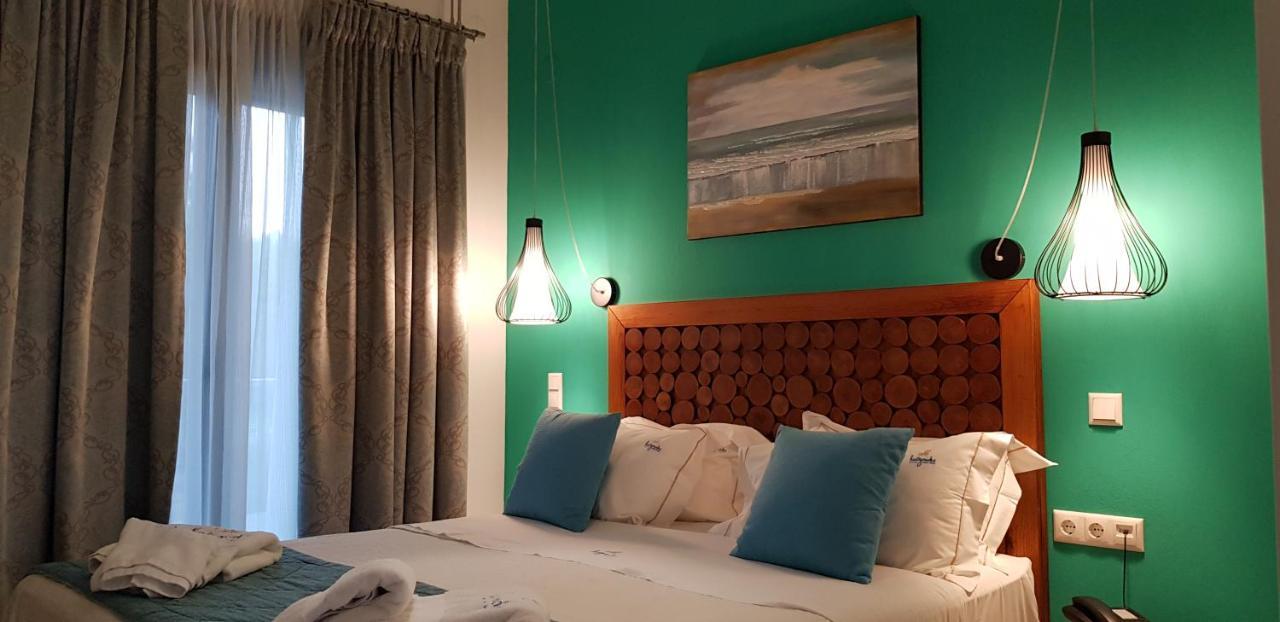Hatzoudis Luxury Suites Hriszí Amudiá Kültér fotó