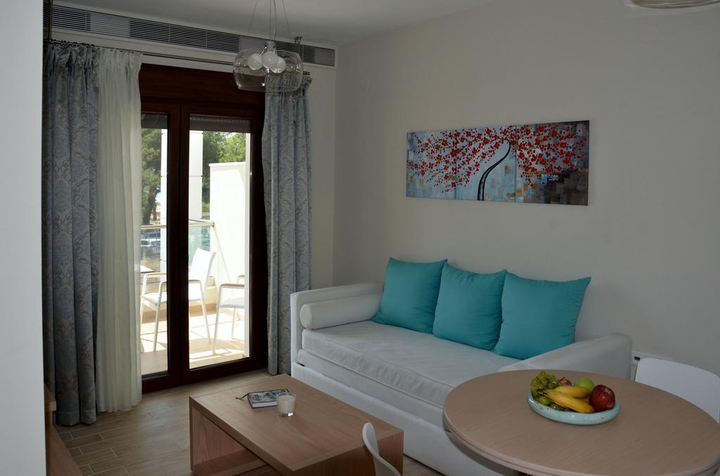 Hatzoudis Luxury Suites Hriszí Amudiá Kültér fotó