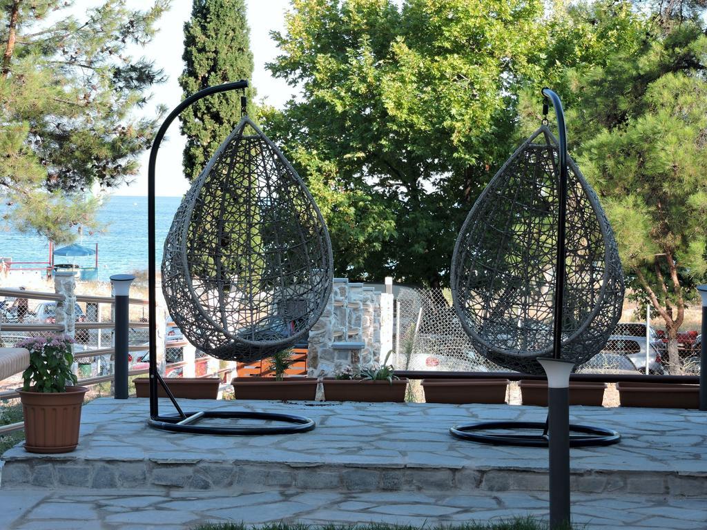 Hatzoudis Luxury Suites Hriszí Amudiá Kültér fotó
